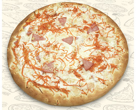 Пицца Любовь-Морковь 40см Среднее