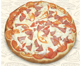 Пицца Ветчина-Помидоры 40см